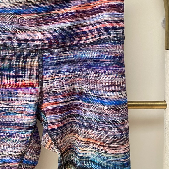 Lululemon Leggings Women 4 Digital Oasis Multicolor Wunder Train High Rise Tight - Picture 6 of 8